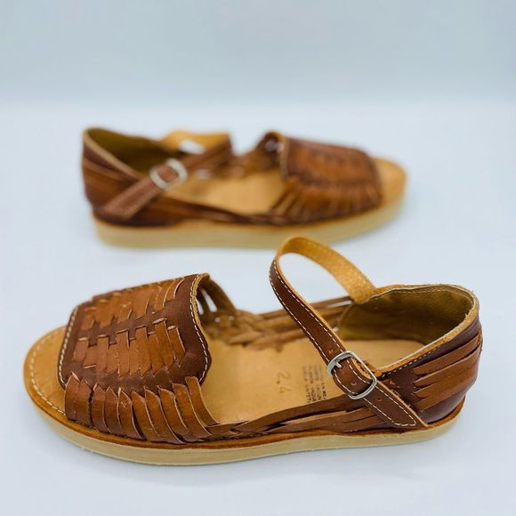 Handmade Open Toe Platforms - Picture 4 of 6